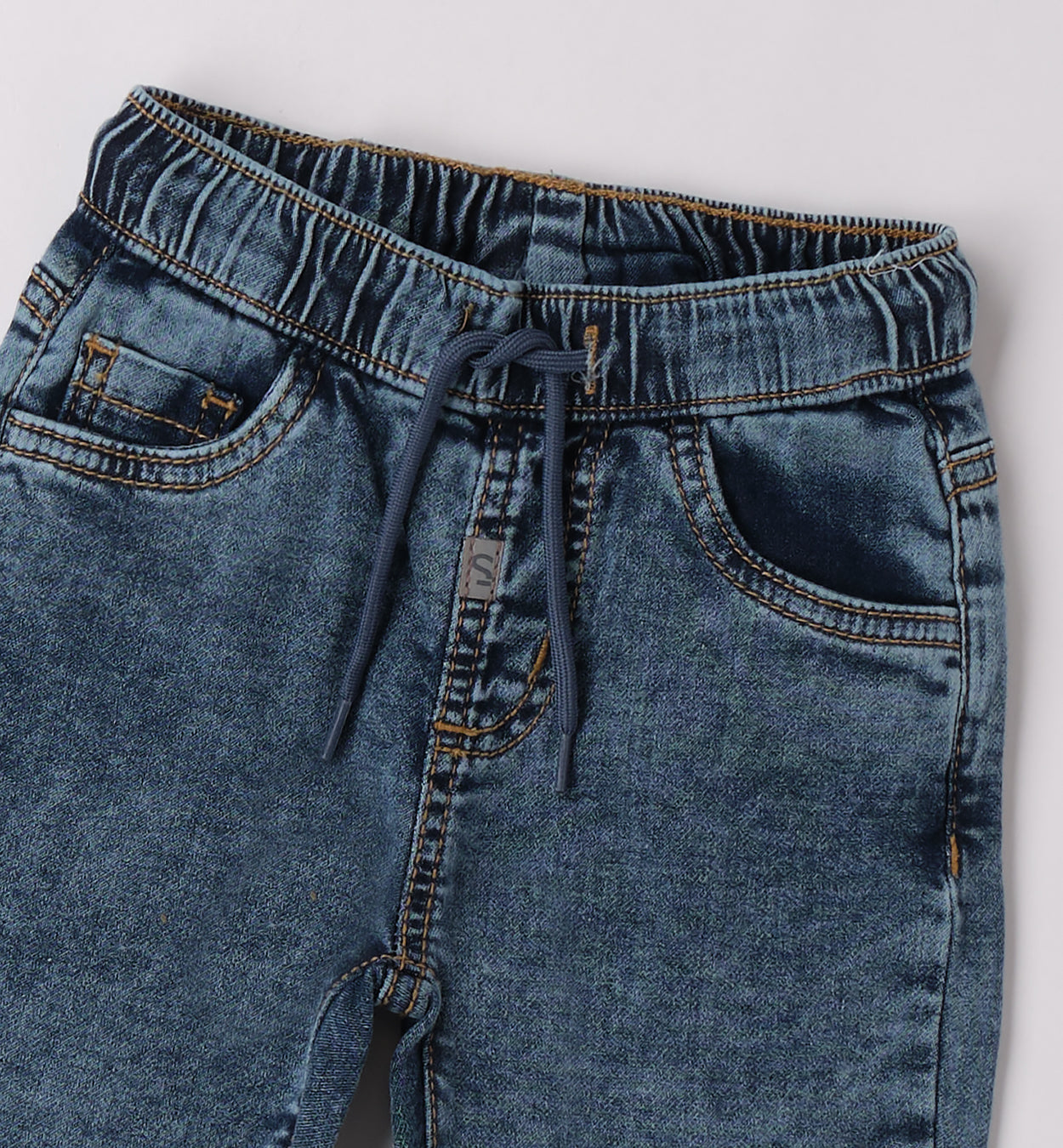 0F040 PANTALONE DENIM LUNGO BAMBINO SARABANDA