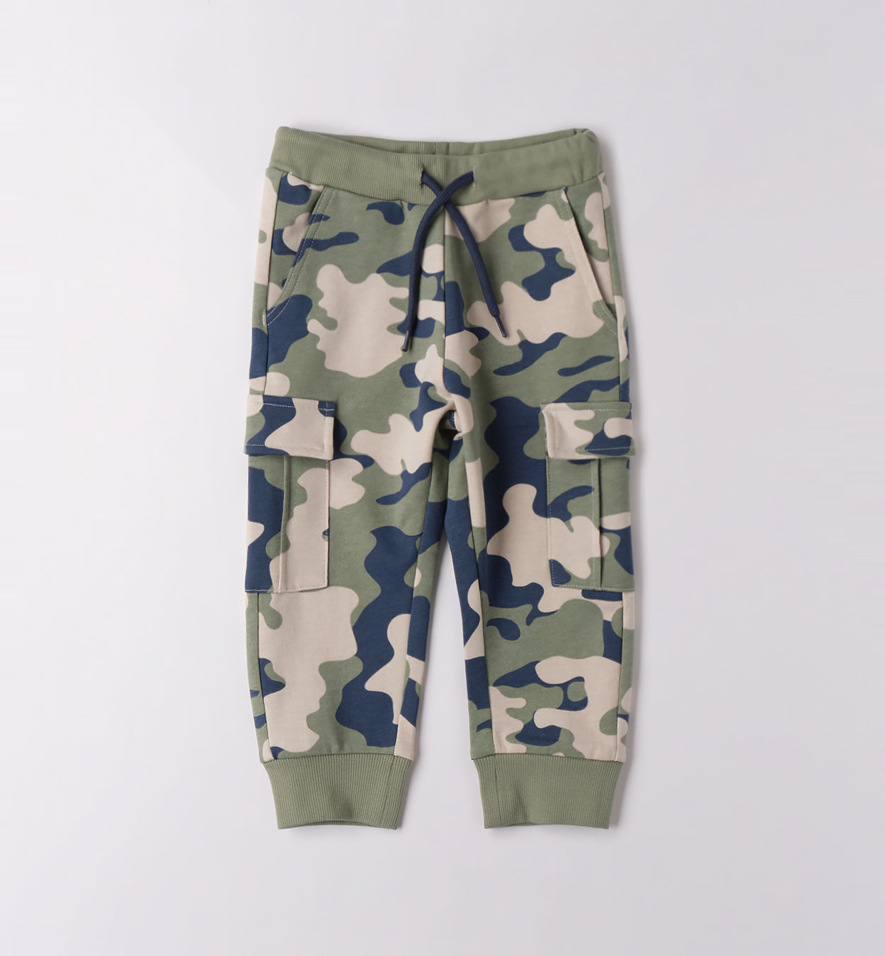 0F041 PANTALONE MAGLIA TAGLIATA LUNGO BAMBINO SARABANDA