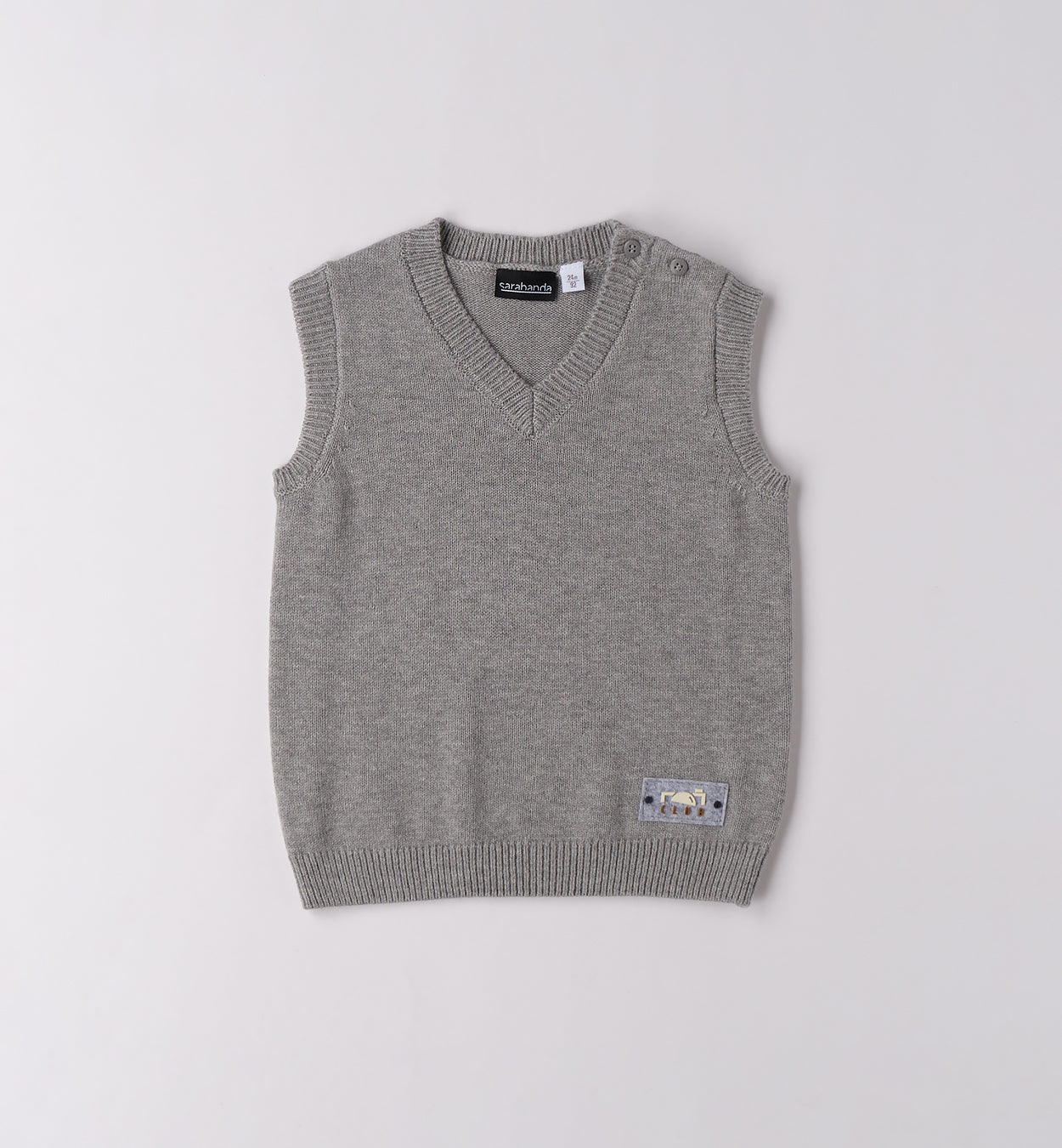 0F101 GILET MAGLIA BAMBINO SARABANDA