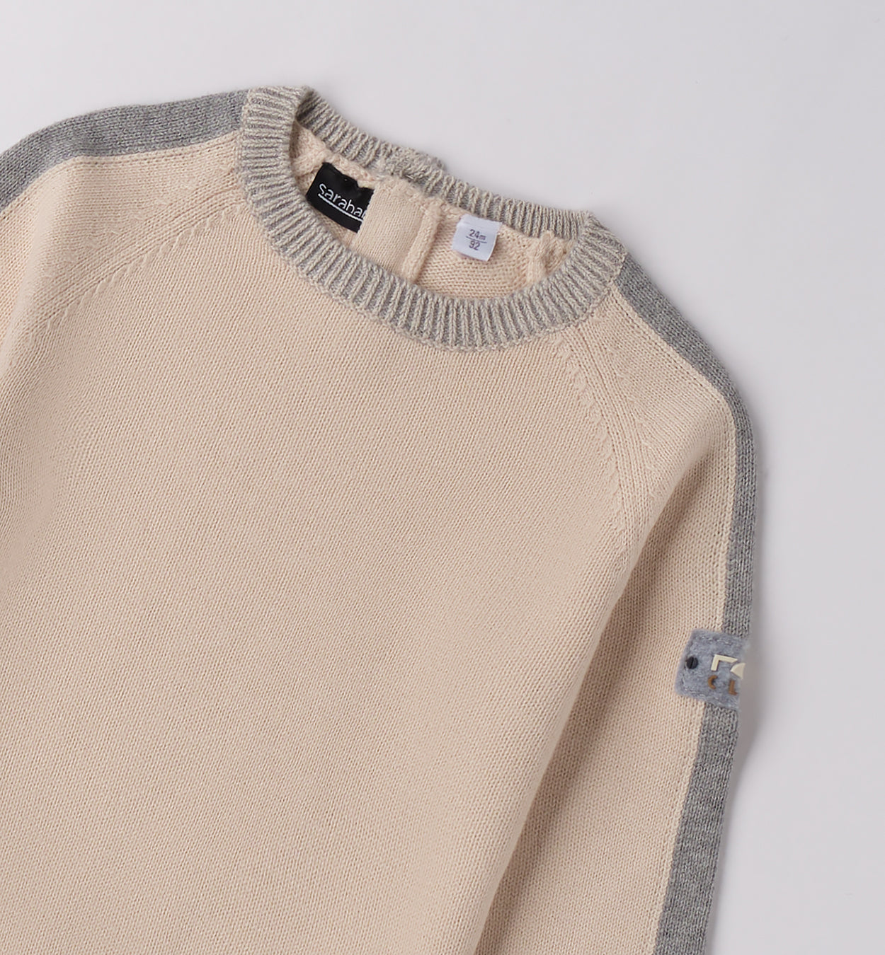 0F102 MAGLIA CHIUSA BAMBINO SARABANDA