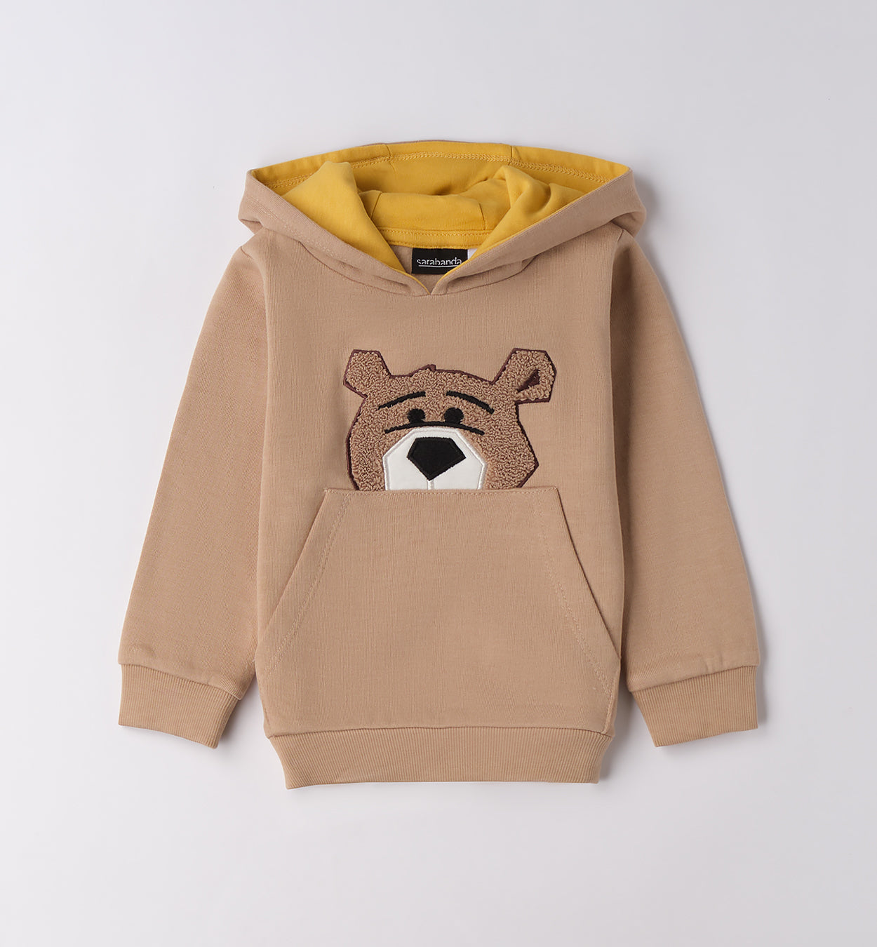 0F149 FELPA CHIUSA CON O SENZA CAPPUCCIO BAMBINO SARABANDA
