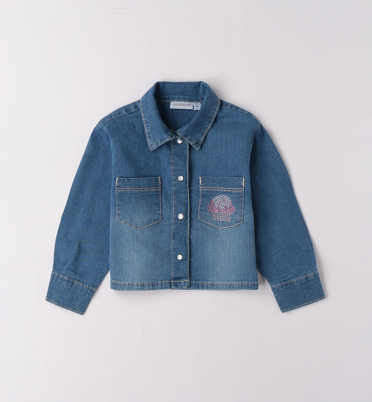 0F248 CAMICIA ML BAMBINA SARABANDA