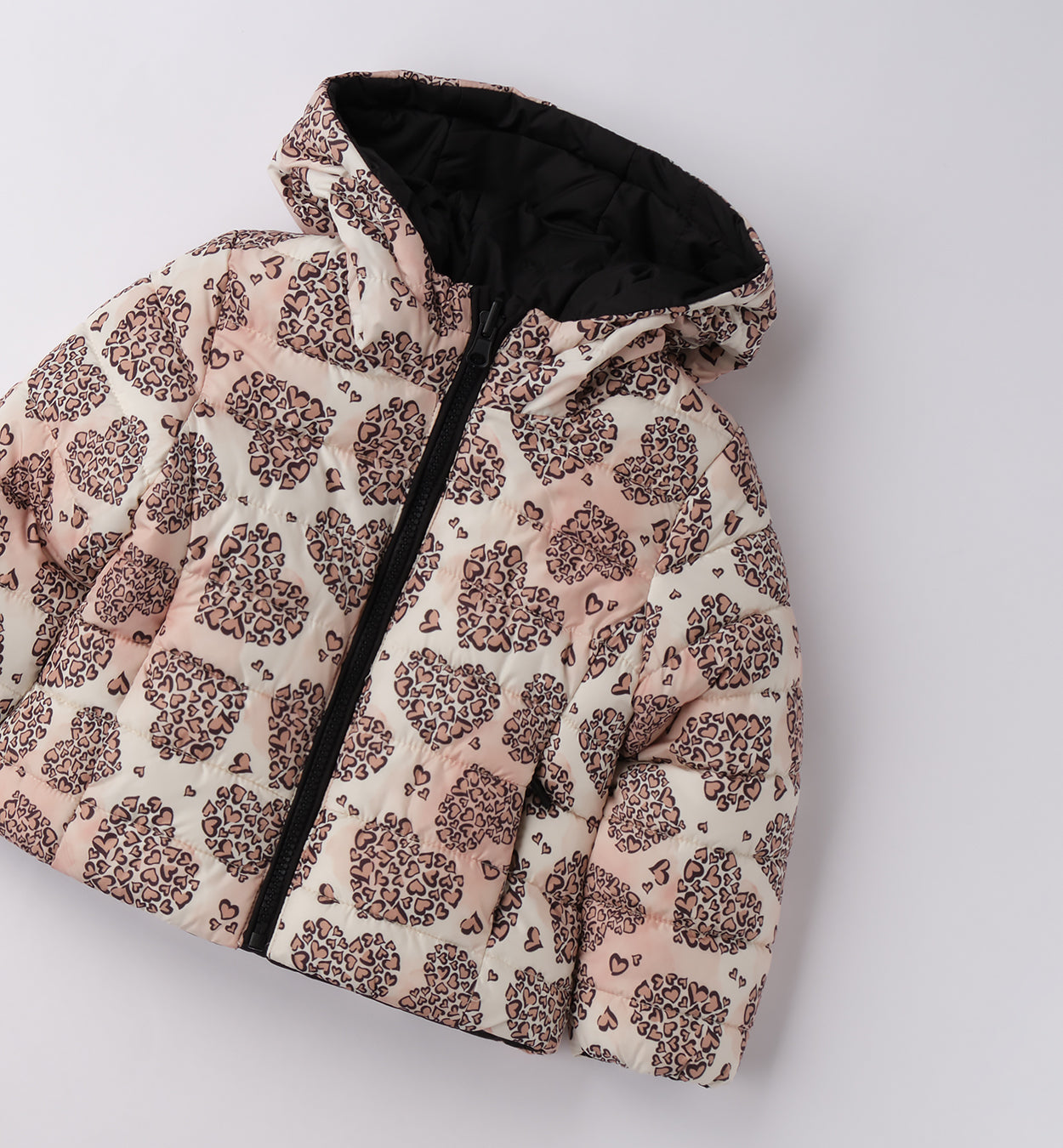 0F249 GIUBBOTTO IMBOTTITO TESSUTO TERMICO BAMBINA SARABANDA