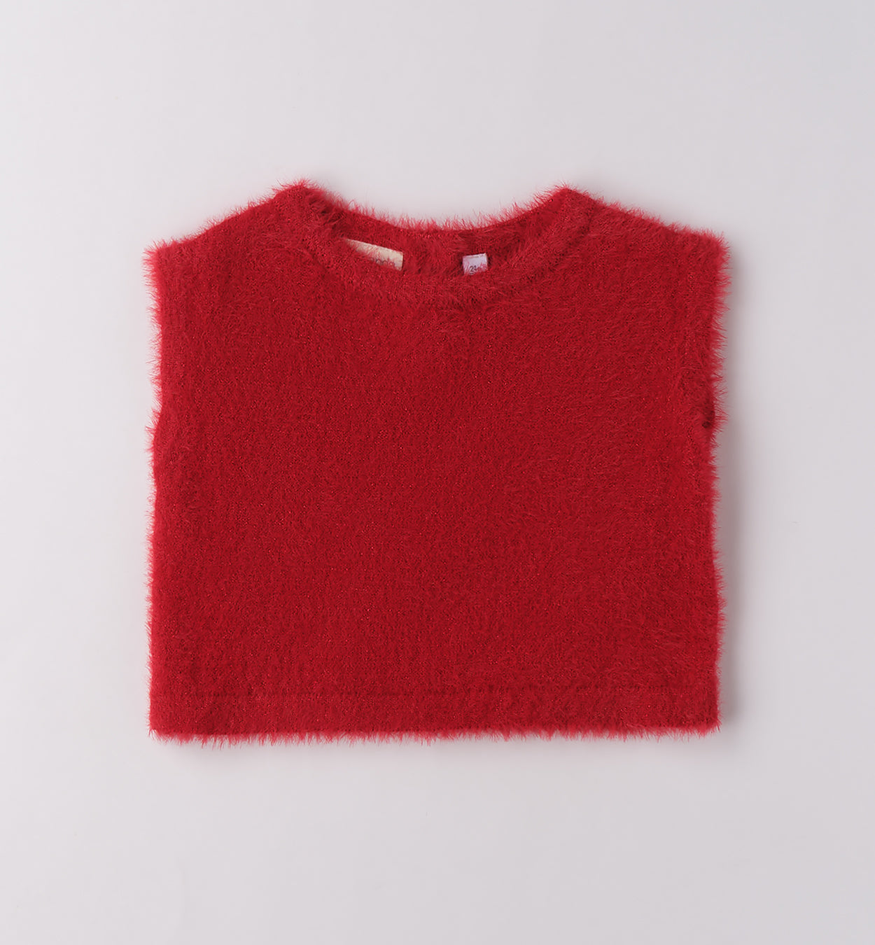 0F345 GILET IN MAGLIA BAMBINA SARABANDA