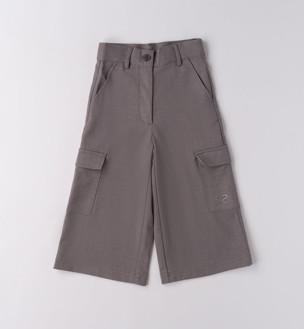 0F362 PANTALONE TESSUTO NAVETTA LUNGO BAMBINA SARABANDA