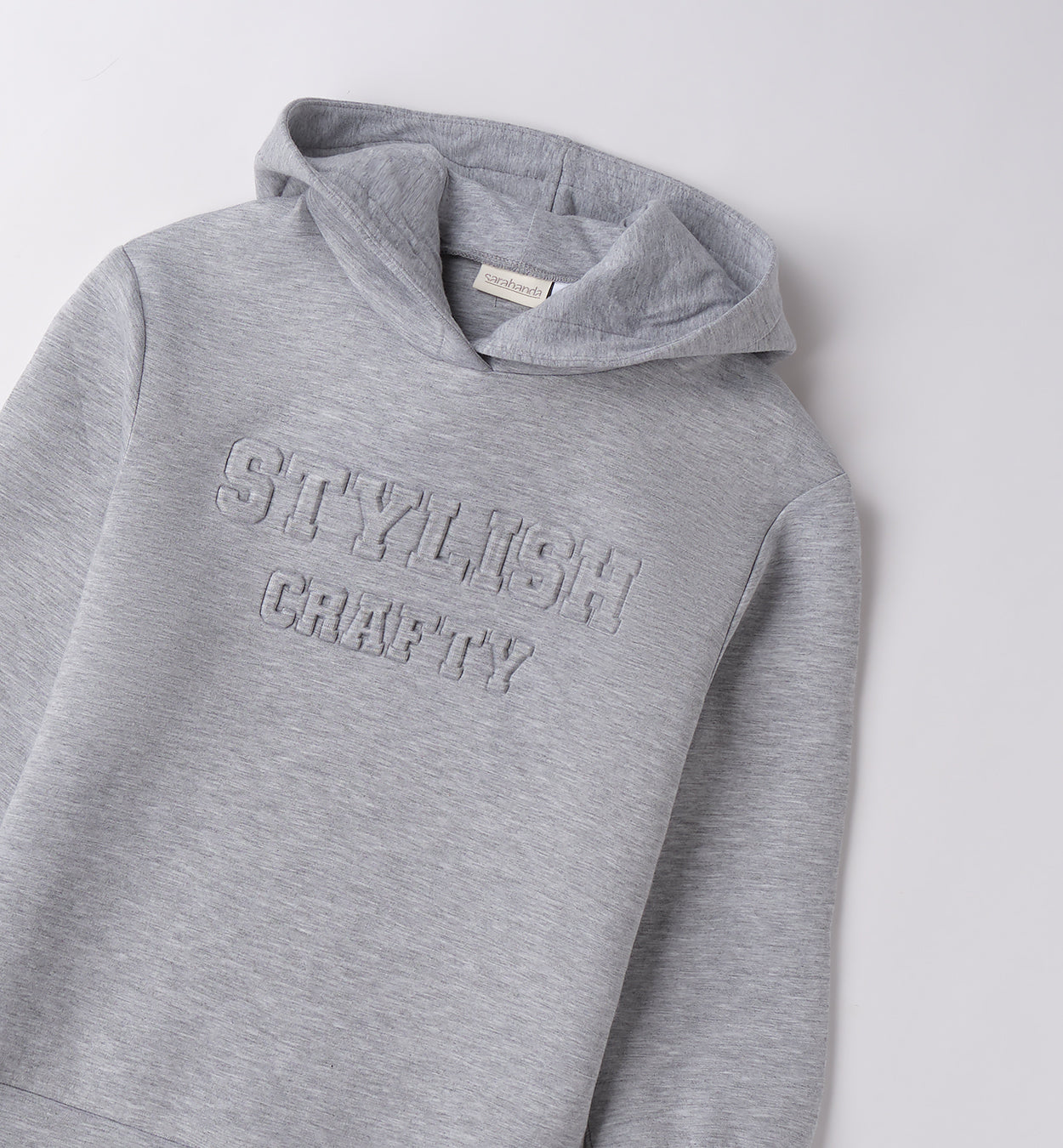 0F431 FELPA CHIUSA CON O SENZA CAPPUCCIO RAGAZZA SARABANDA