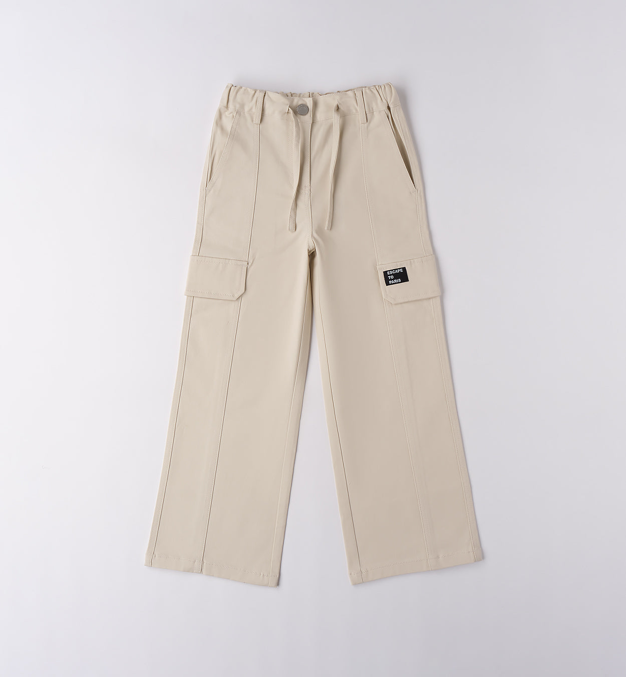 0F462 PANTALONE TESSUTO NAVETTA LUNGO RAGAZZA SARABANDA