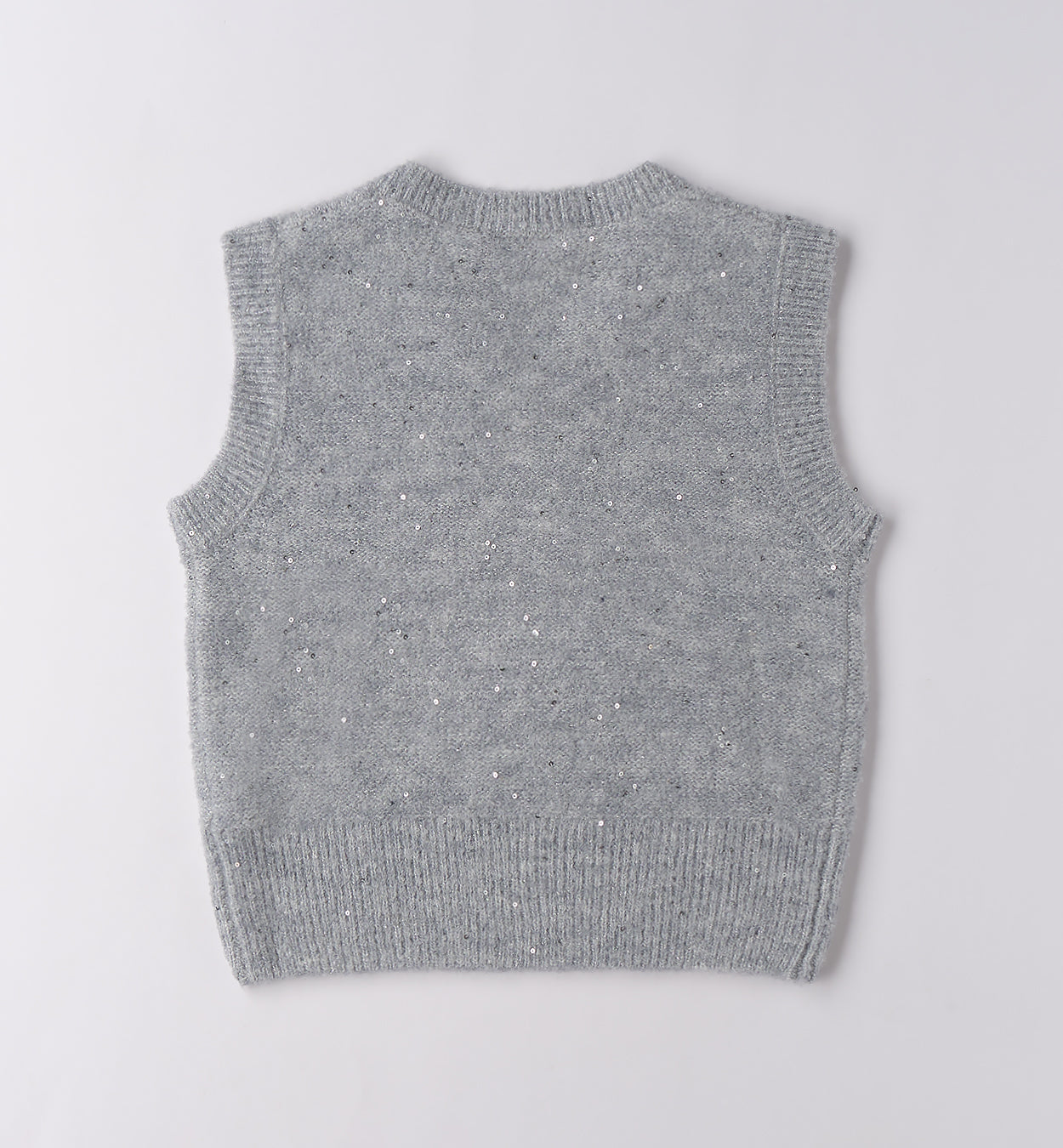 0F500 GILET MAGLIA RAGAZZA SARABANDA