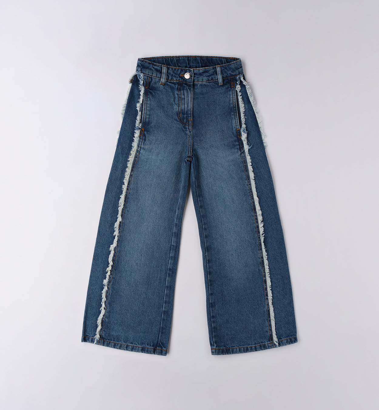 0F542 PANTALONE DENIM LUNGO RAGAZZA SARABANDA