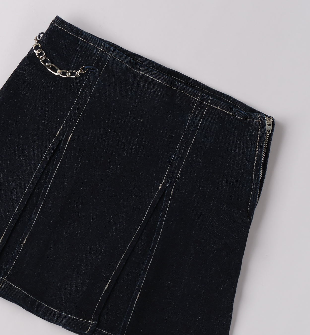 0F554 GONNA DENIM RAGAZZA SARABANDA