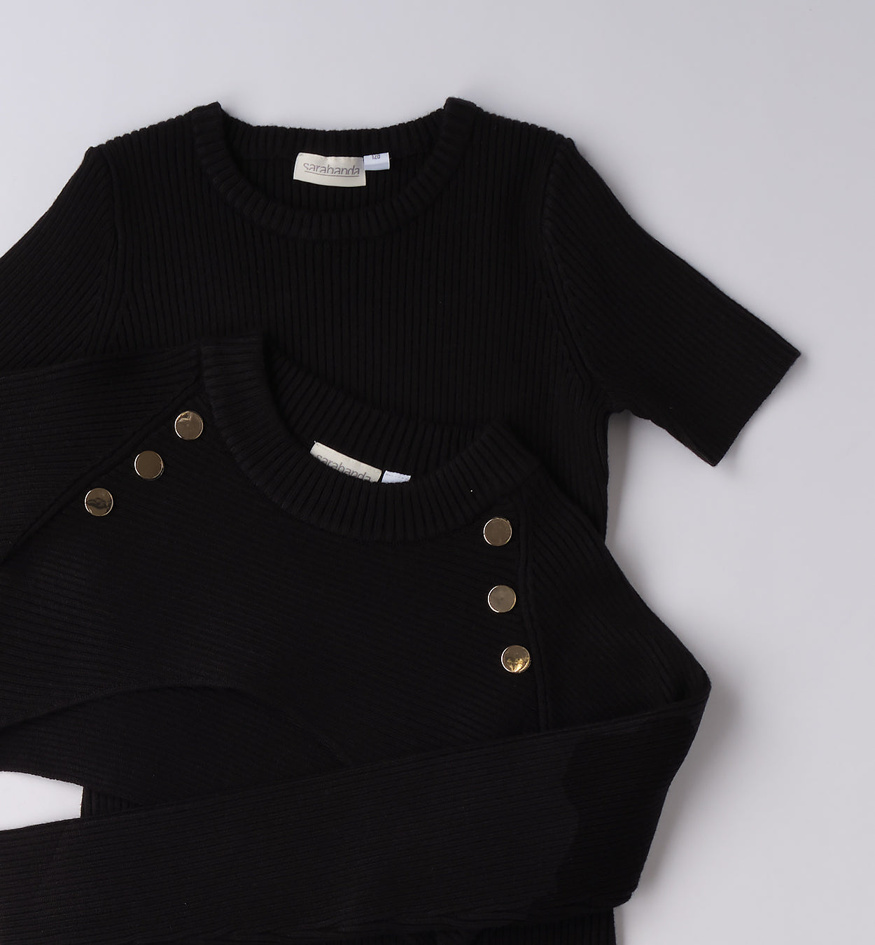 0F562 ABITO TRICOT CON MANICA RAGAZZA SARABANDA