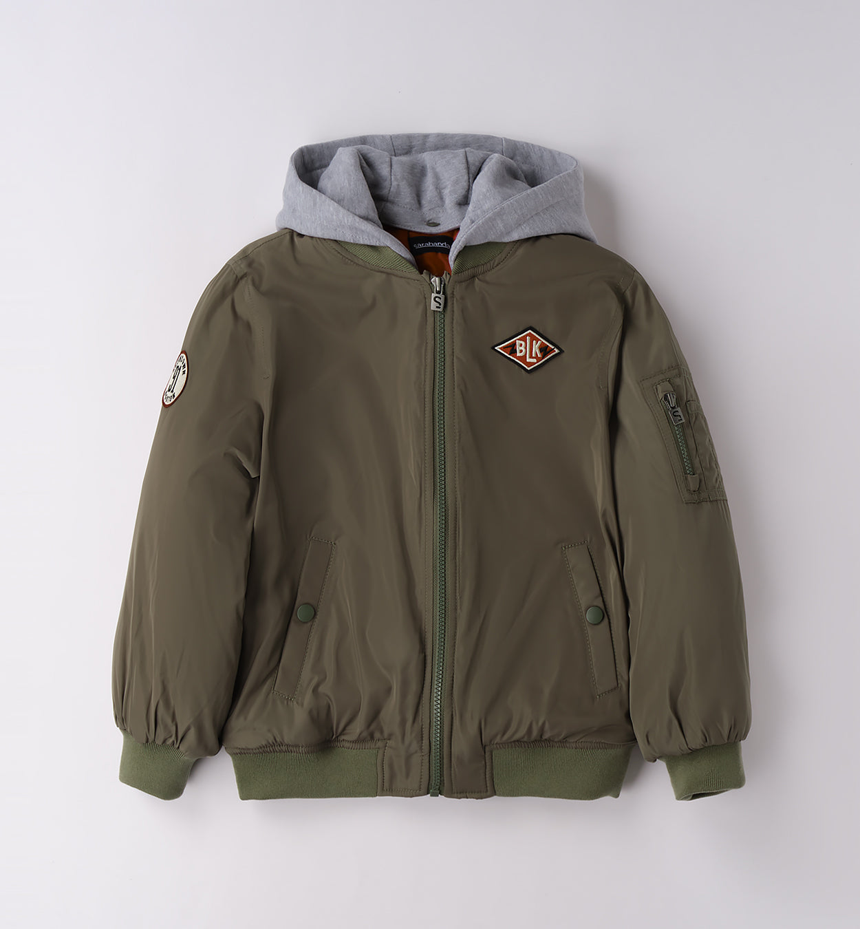 0F698 GIUBBOTTO IMBOTTITO TESSUTO TERMICO RAGAZZO SARABANDA