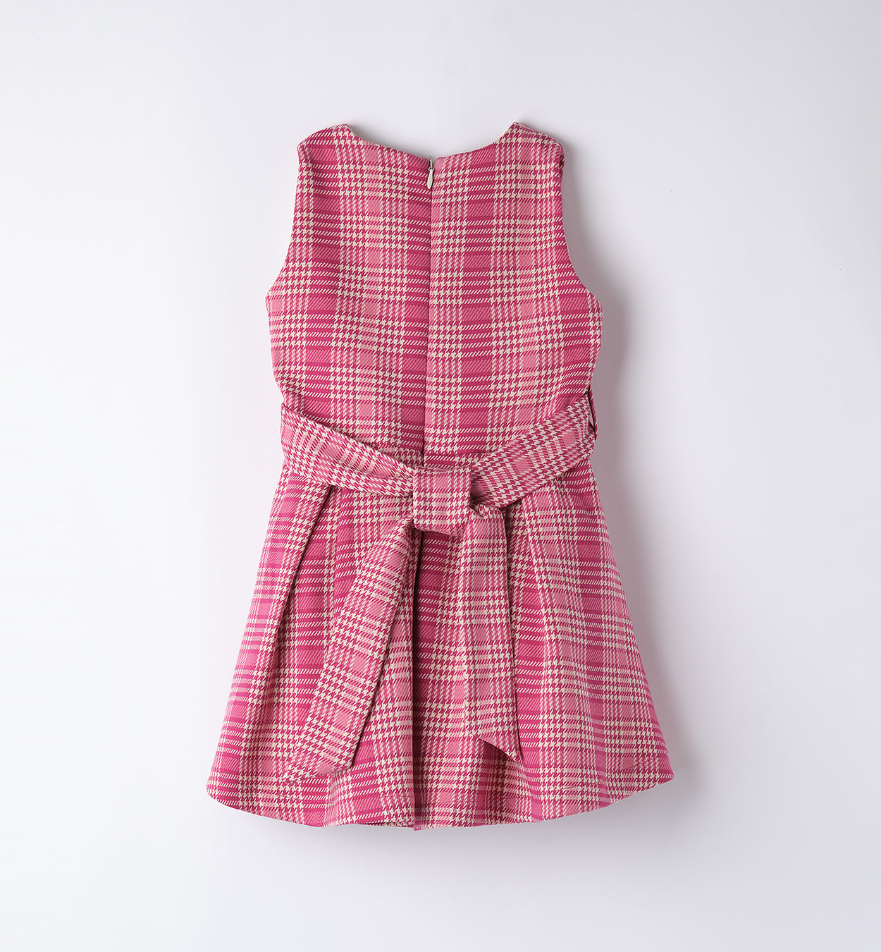 0F341 ABITO TESSUTO NAVETTA SENZA MANICA BAMBINA SARABANDA