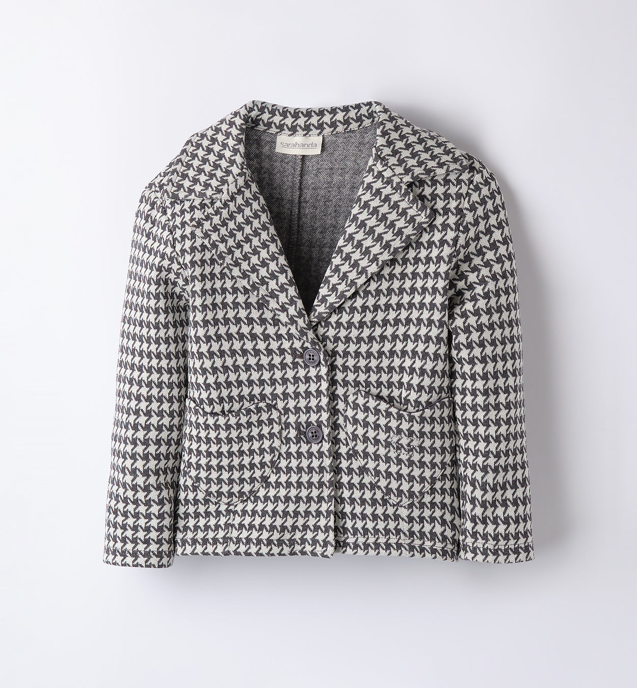 0F374 GIUBBOTTI-GIACCHE MAGLIA TAGLIATA BAMBINA SARABANDA