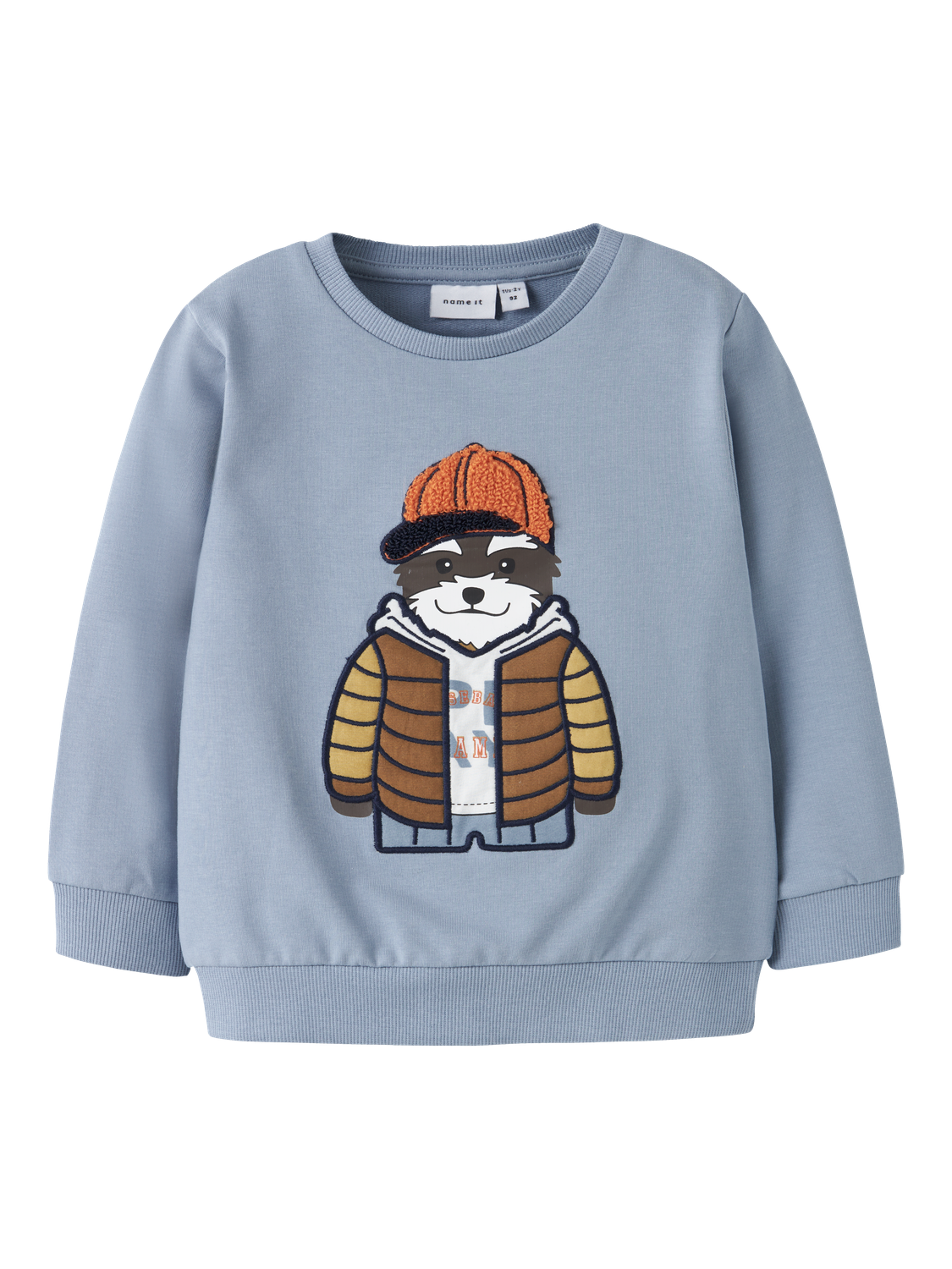 13244649 FELPA GIROCOLLO GARZATA BAMBINO NAME IT