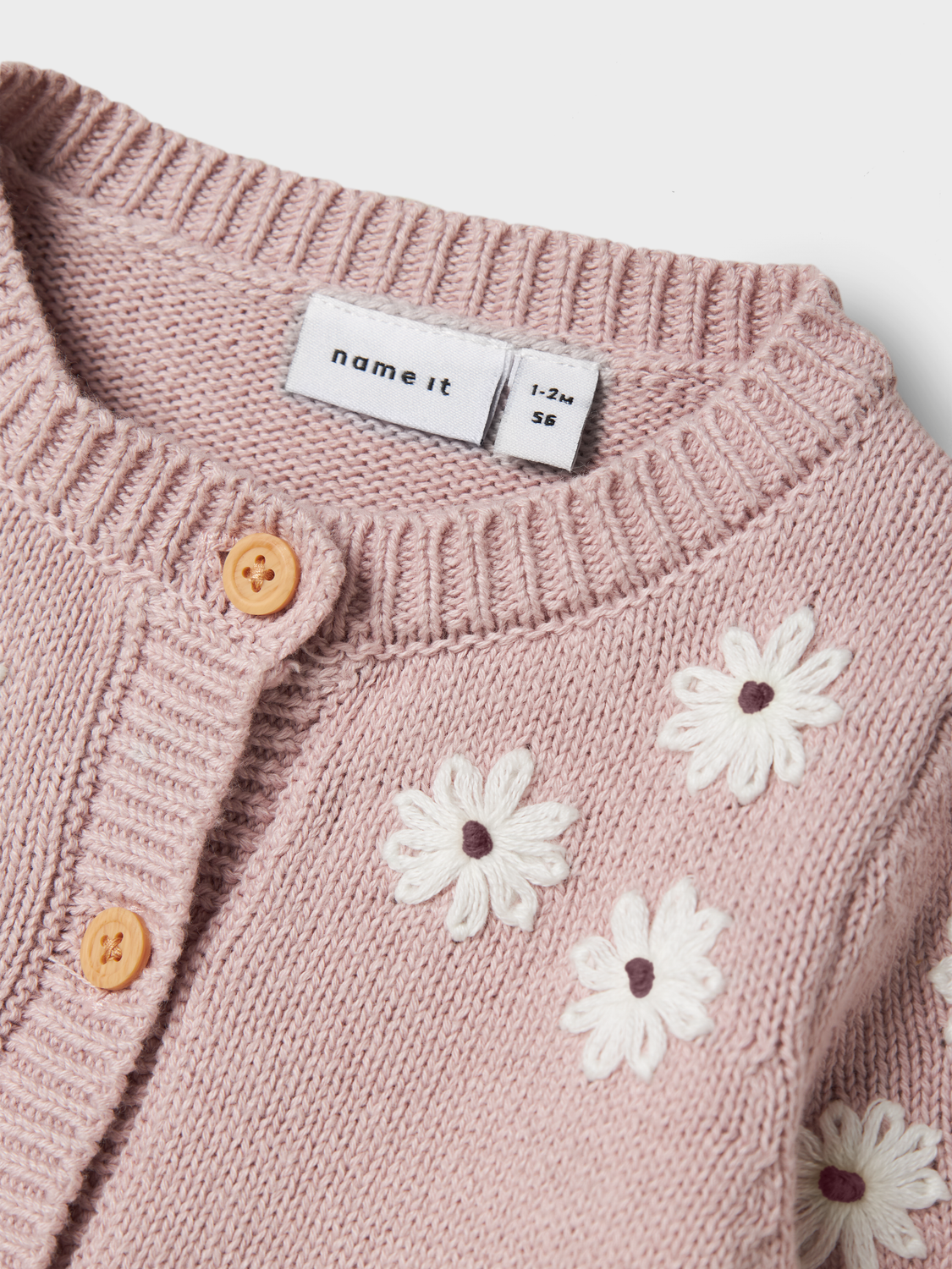 13245185 CARDIGAN CON FIORI NEONATA NAME IT