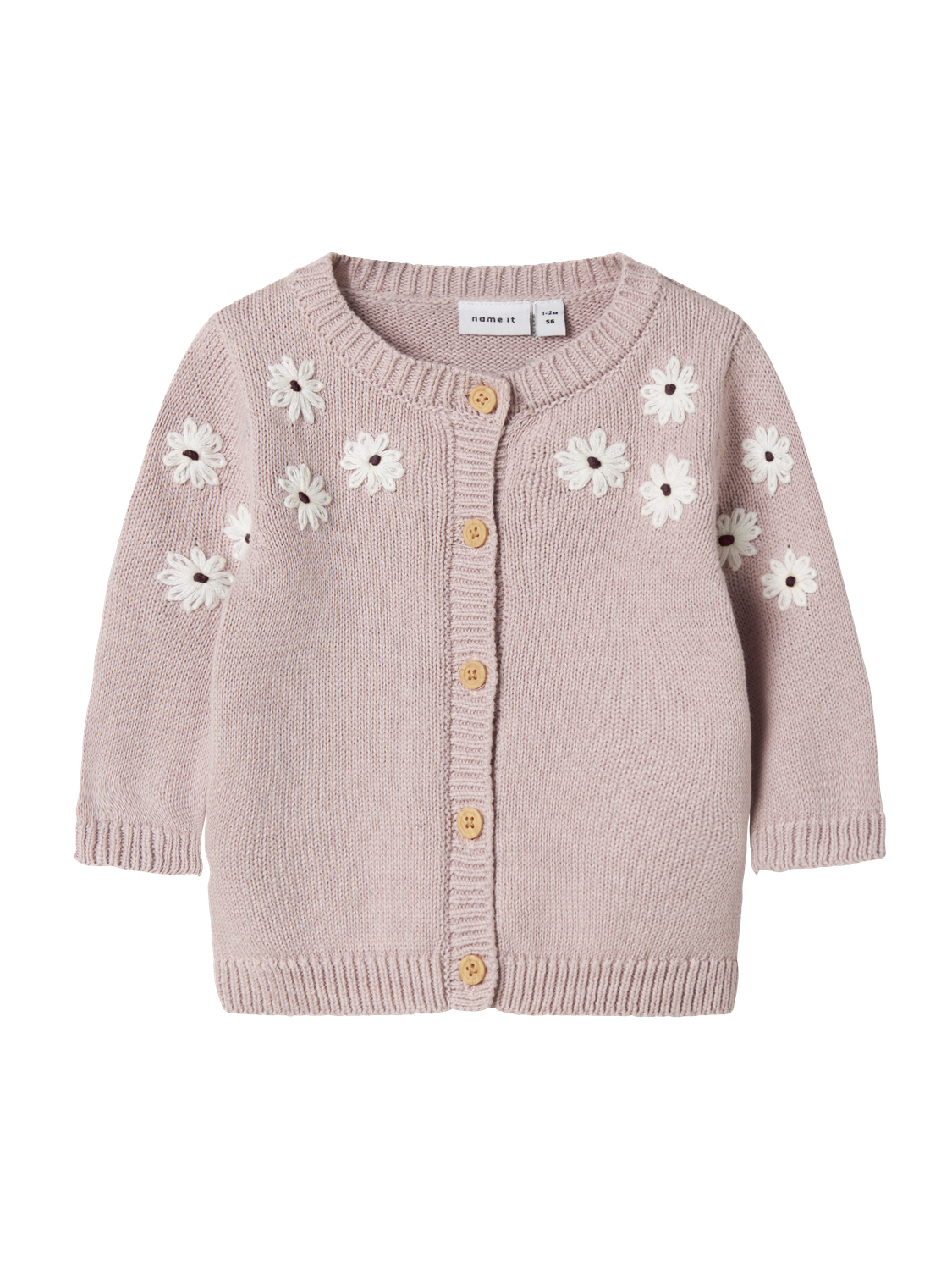 13245185 CARDIGAN CON FIORI NEONATA NAME IT