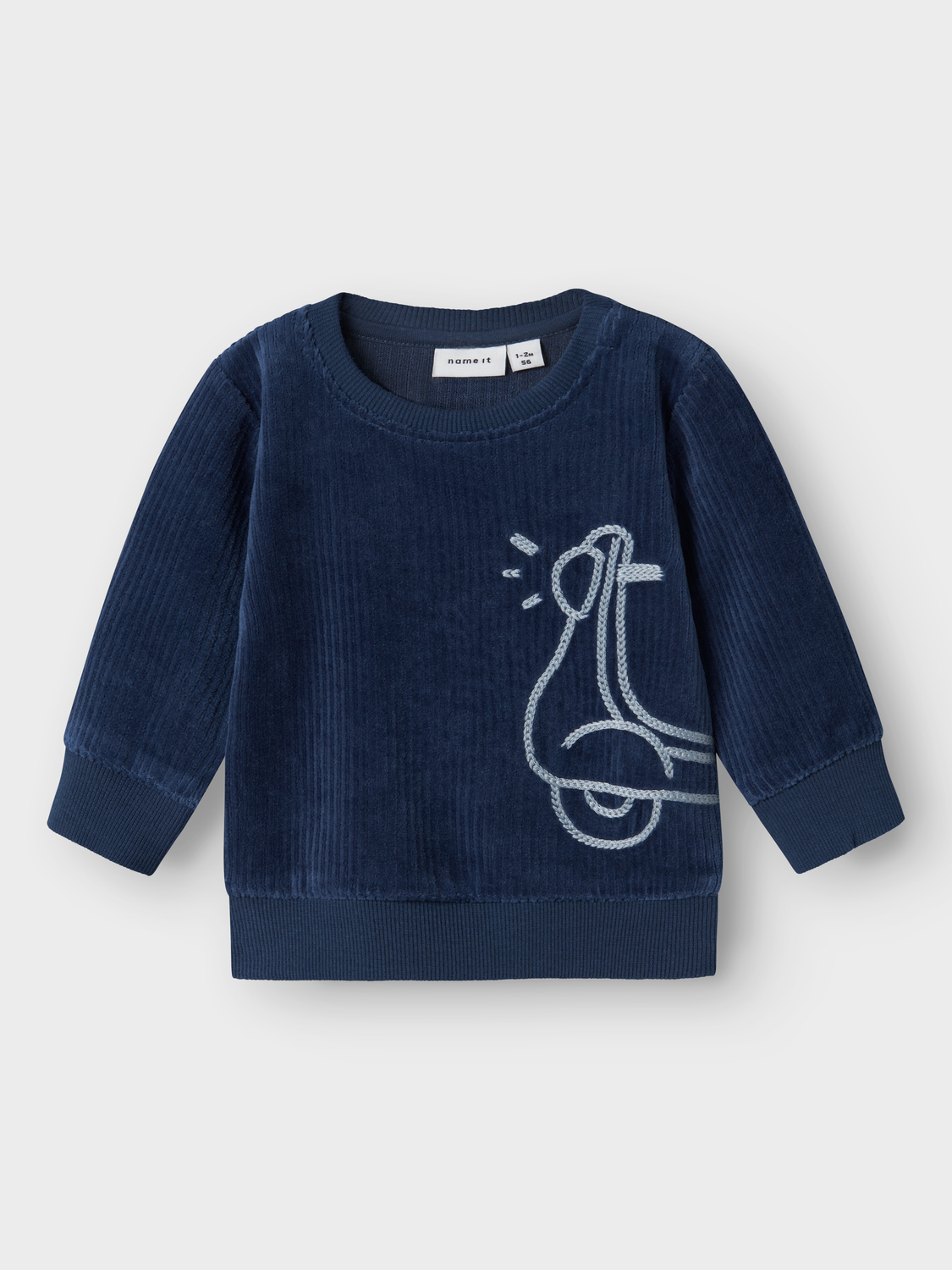 13246568 FELPA VELLUTO NEONATO NAME IT