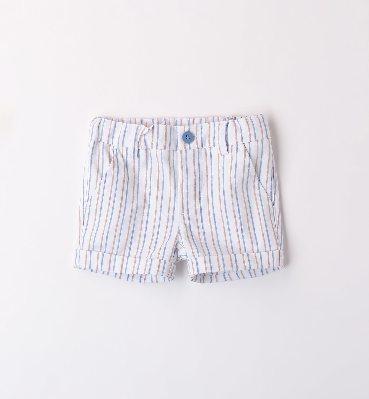 3B620 PANTALONE TESSUTO NAVETTA CORTO NEONATO