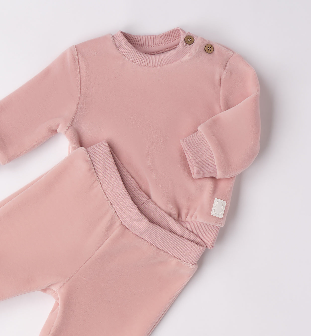 3F677 TUTA JOGGING DUE PEZZI CINIGLIA NEONATA SARABANDA