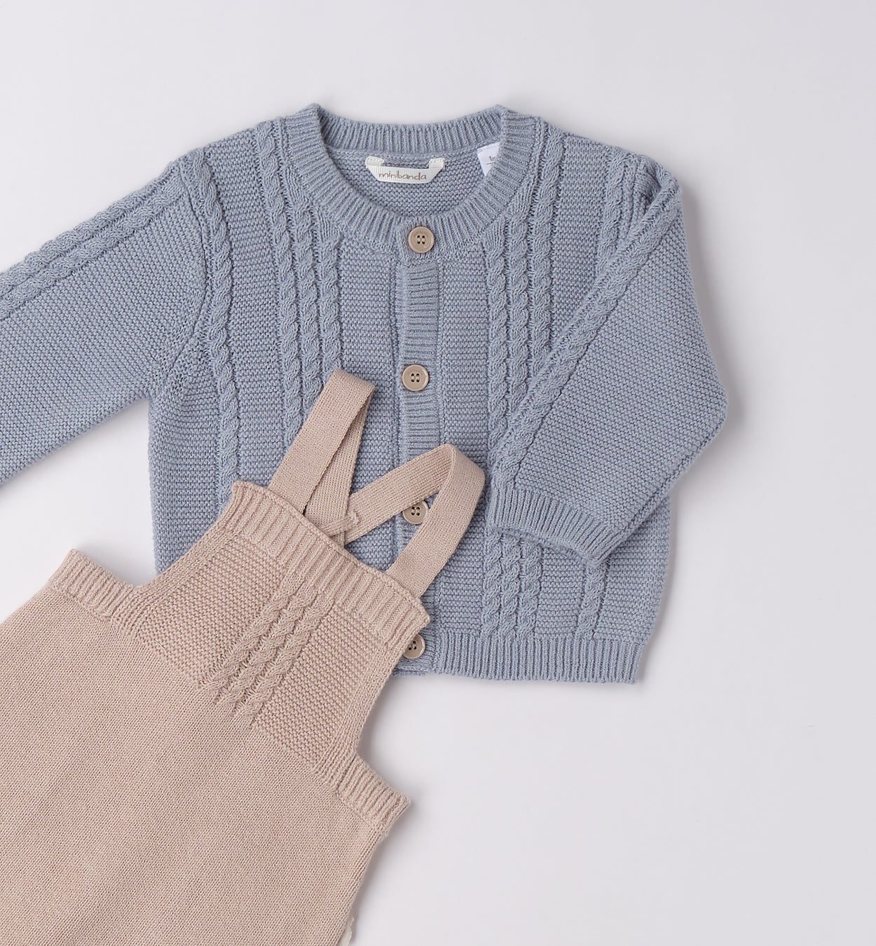 3F692 COMPLETO ML TRICOT NEONATO SARABANDA