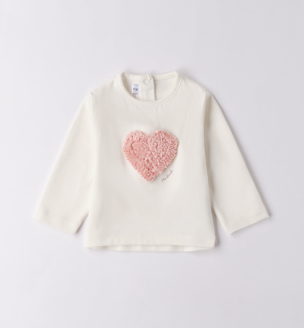 3F711 GIROCOLLO ML CUORE IN RILIEVO NEONATA SARABANDA