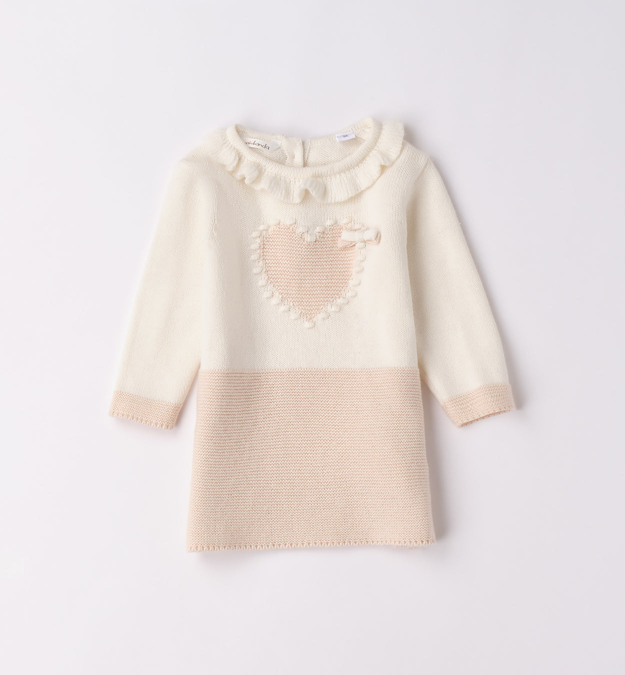 3F720 ABITO TRICOT CON MANICA NEONATA SARABANDA