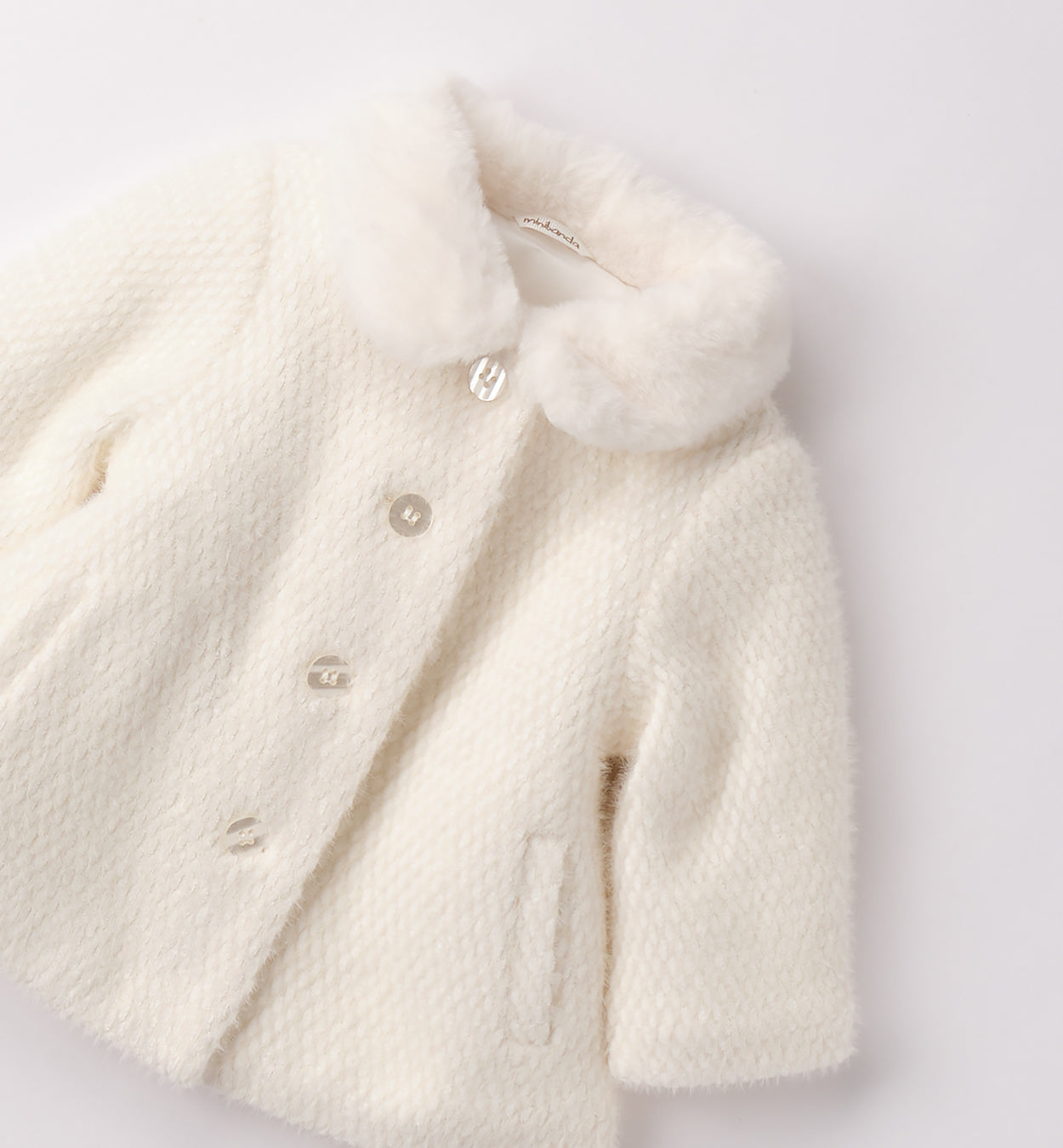 3F736 CAPPOTTI-GIUB. NAVETTA ECO-PELLE PELLIC. NEONATA SARABANDA