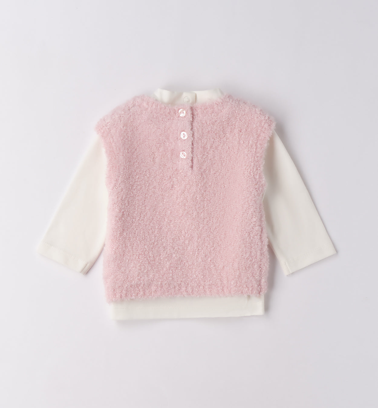 3F777 SET T-SHIRT E GILET NEONATA SARABANDA