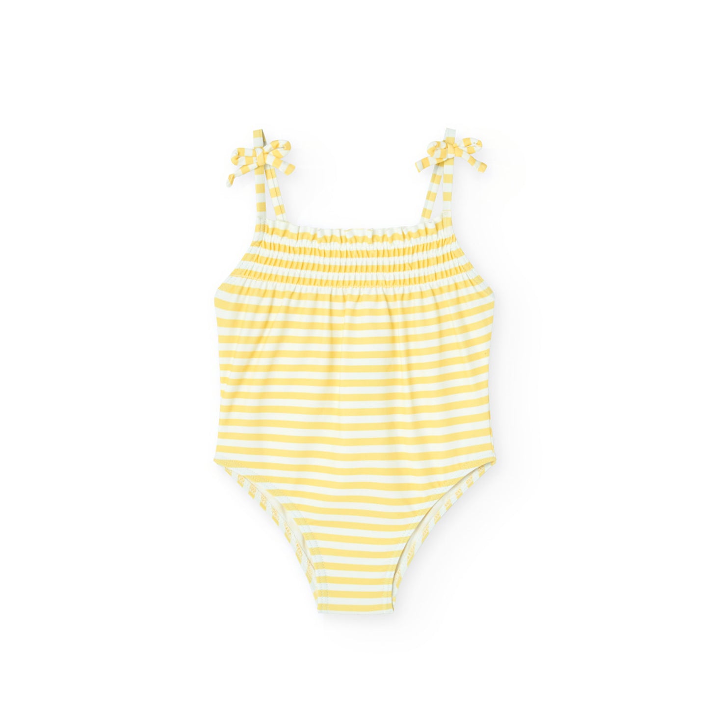 801166 Costume da bagno a righe per bimba