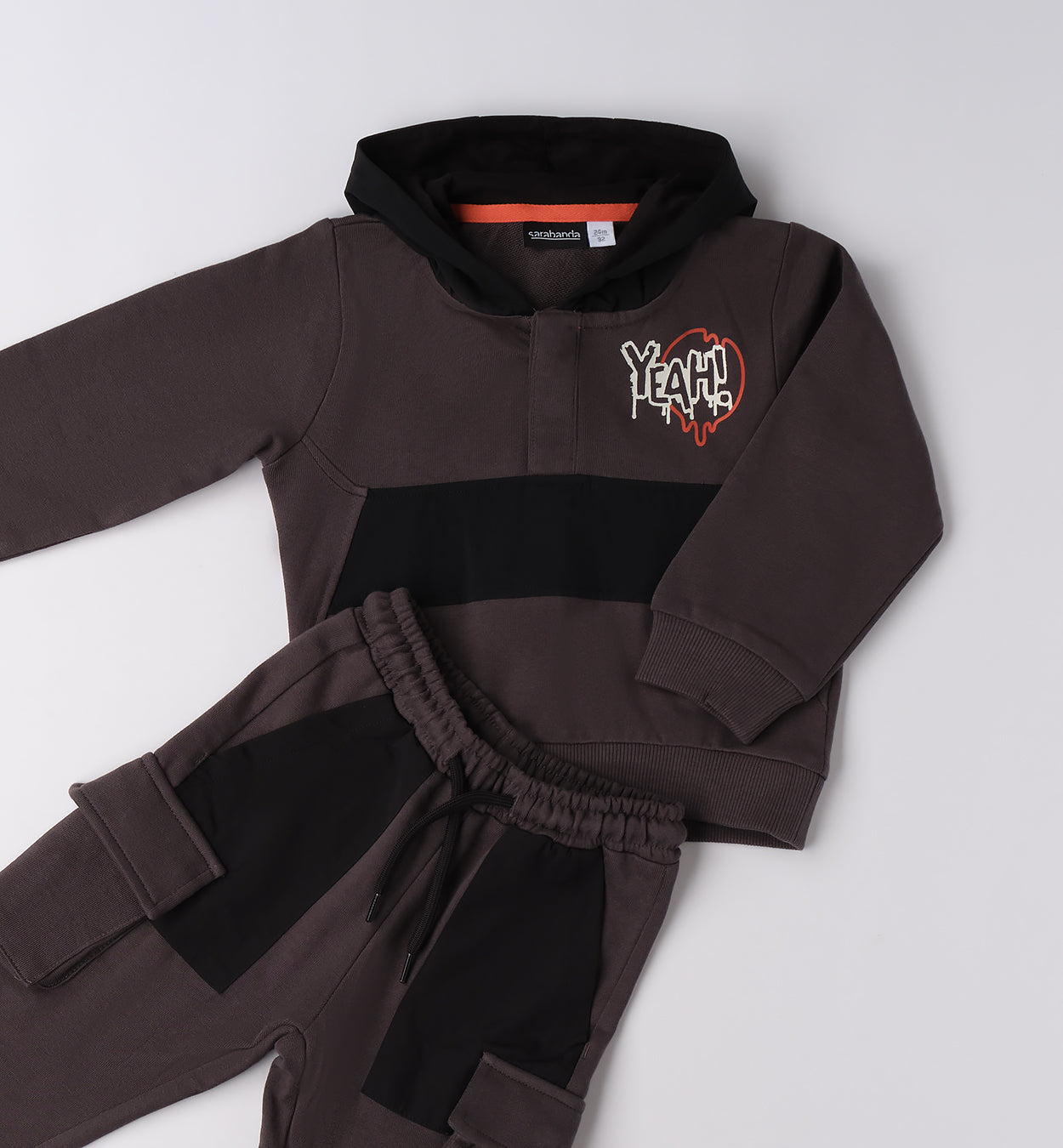 0F019 TUTA JOGGING DUE PEZZI BAMBINO SARABANDA