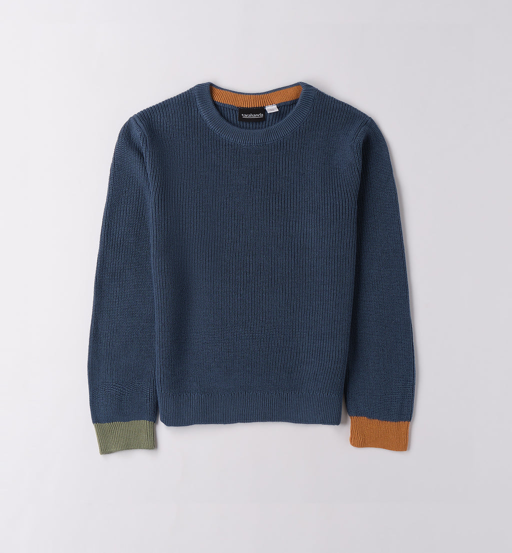 0F020 MAGLIONE BAMBINO PARICOLLO SARABANDA