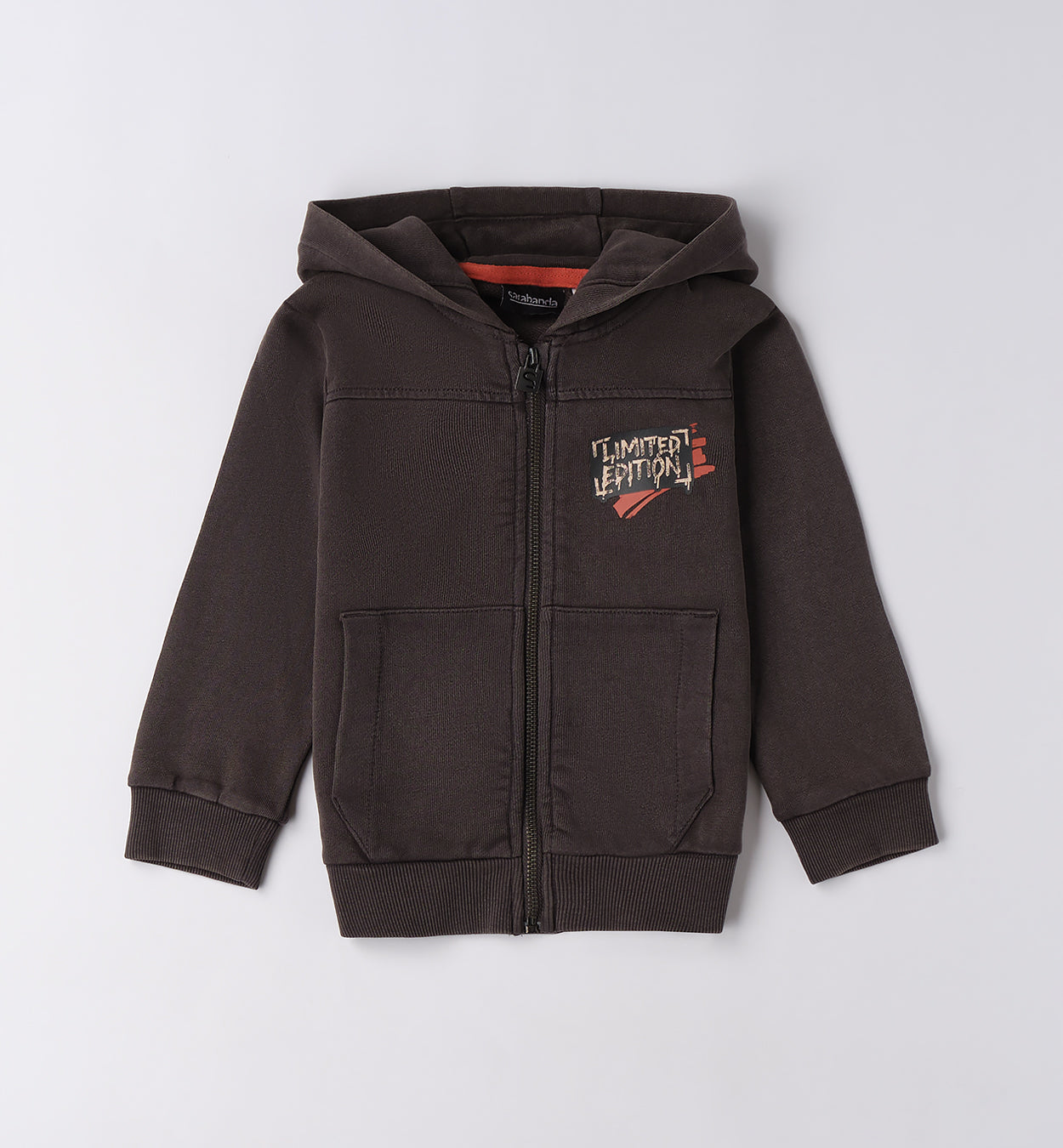 0F032 FELPA APERTA ML CON ZIP O CON BOTTONI BAMBINO SARABANDA