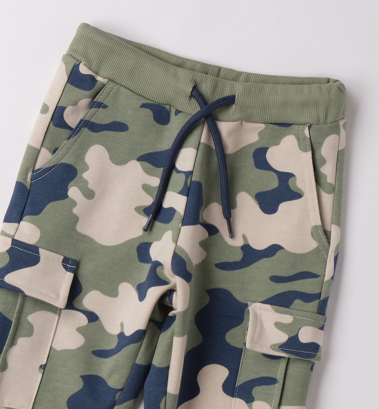 0F041 PANTALONE MAGLIA TAGLIATA LUNGO BAMBINO SARABANDA