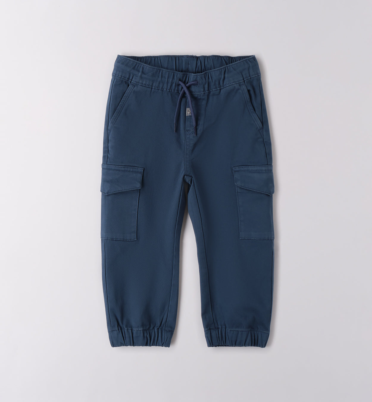 0F042 PANTALONE TESSUTO NAVETTA LUNGO BAMBINO SARABANDA