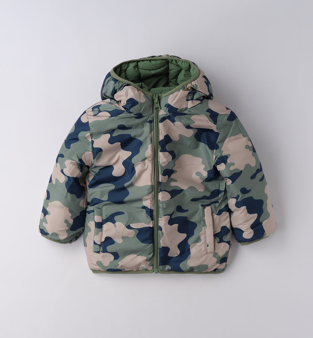 0F050 GIUBBOTTO IMBOTTITO TESSUTO TERMICO BAMBINO SARABANDA