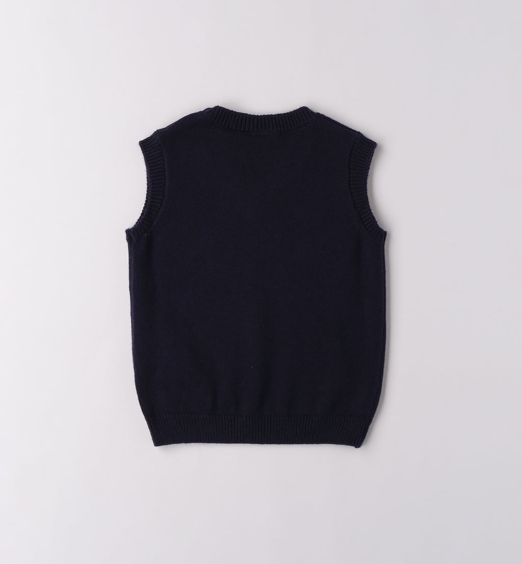 0F101 GILET MAGLIA BAMBINO SARABANDA