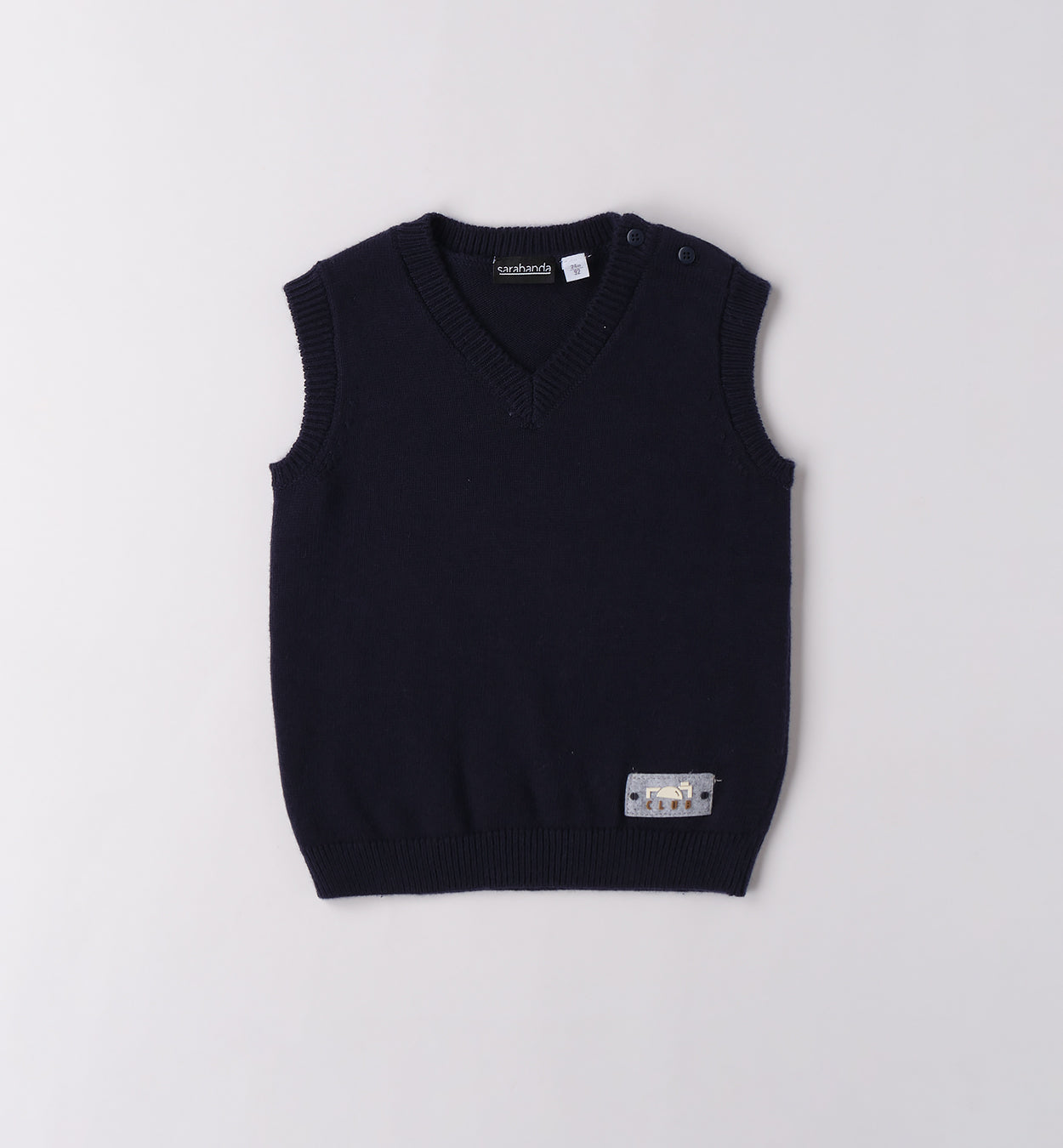 0F101 GILET MAGLIA BAMBINO SARABANDA