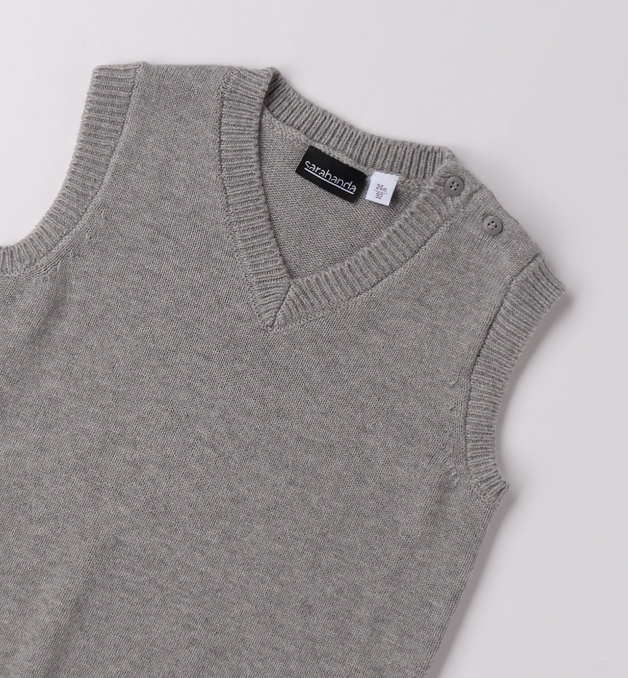 0F101 GILET MAGLIA BAMBINO SARABANDA