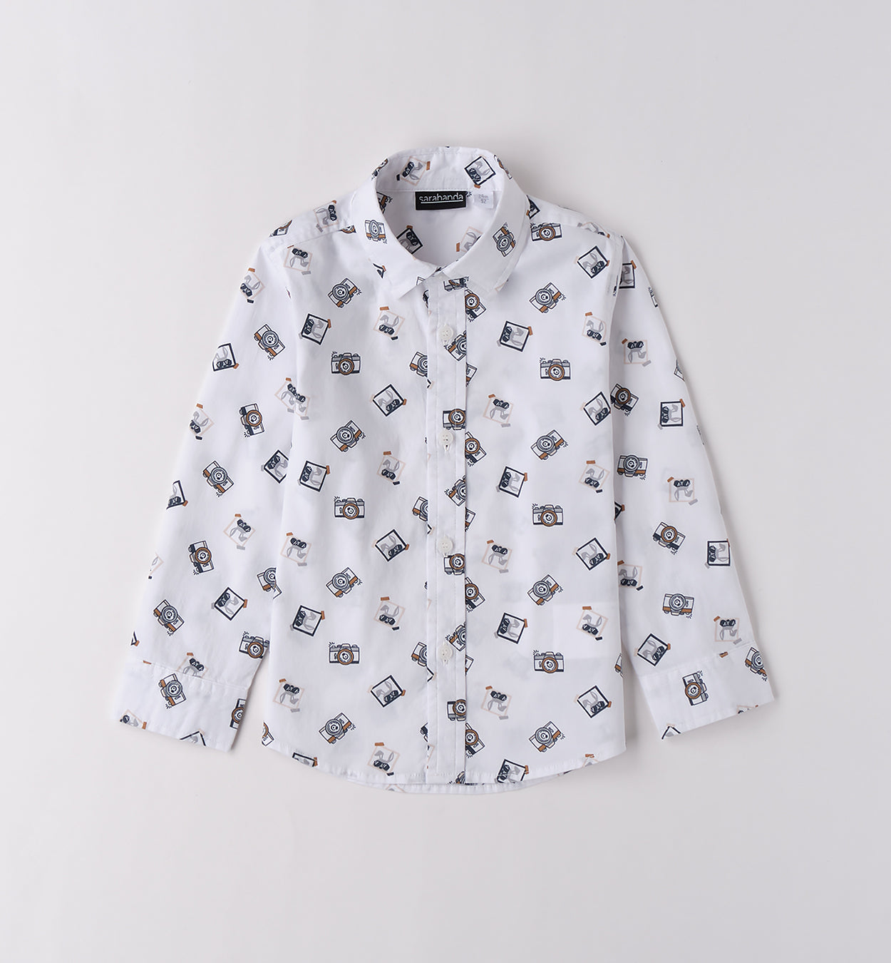 0F121 CAMICIA ML BAMBINO SARABANDA