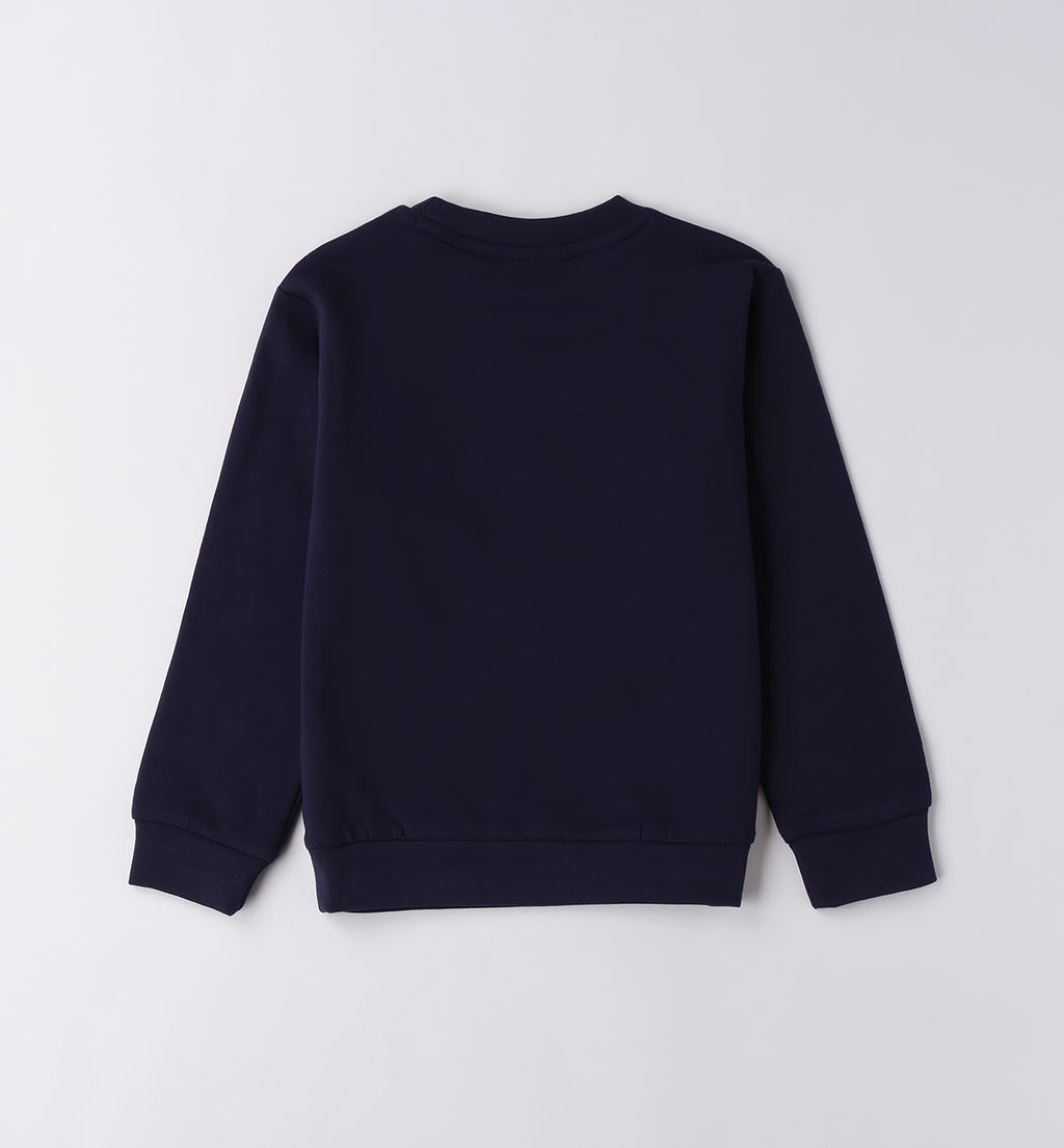 0F132 FELPA CHIUSA CON O SENZA CAPPUCCIO BAMBINO SARABANDA