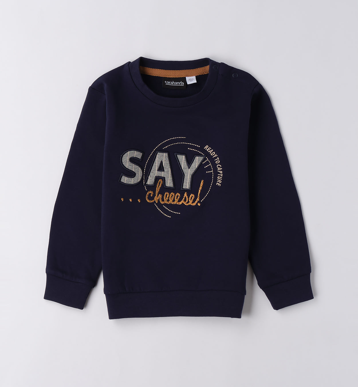 0F132 FELPA CHIUSA CON O SENZA CAPPUCCIO BAMBINO SARABANDA