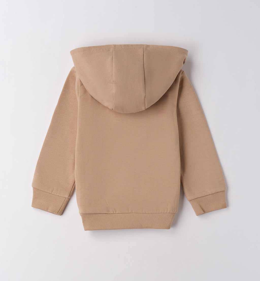 0F149 FELPA CHIUSA CON O SENZA CAPPUCCIO BAMBINO SARABANDA