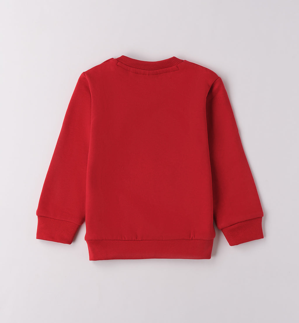 0F154 FELPA NATALE BAMBINO SARABANDA