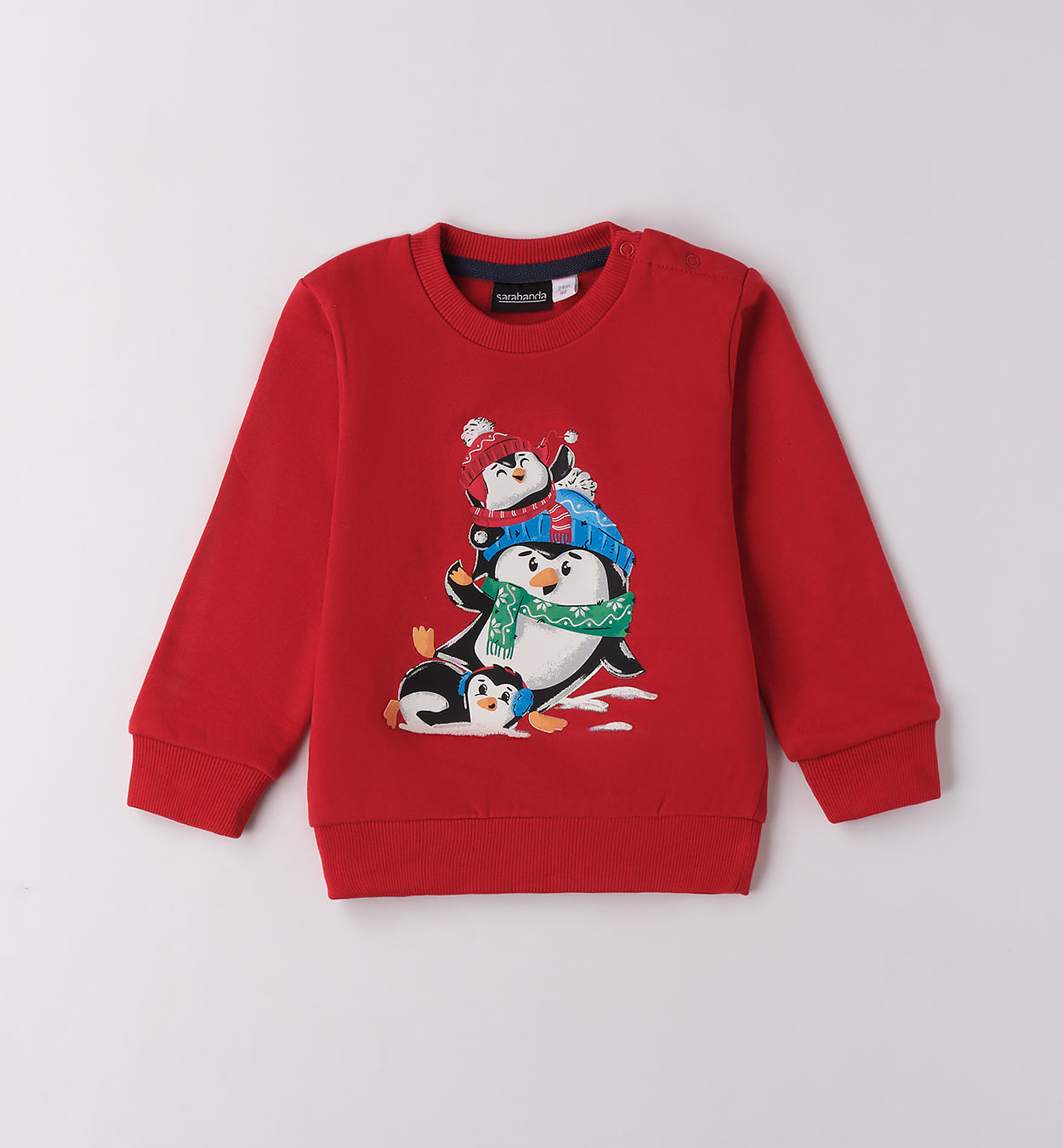 0F154 FELPA NATALE BAMBINO SARABANDA
