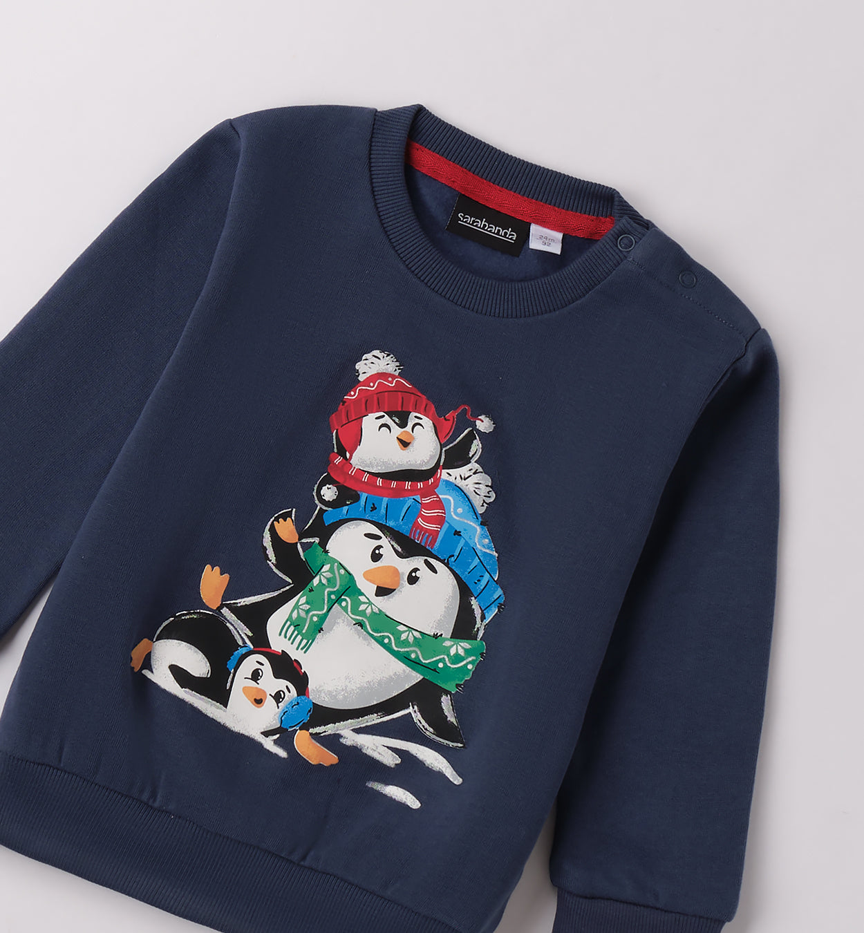 0F154 FELPA NATALE BAMBINO SARABANDA