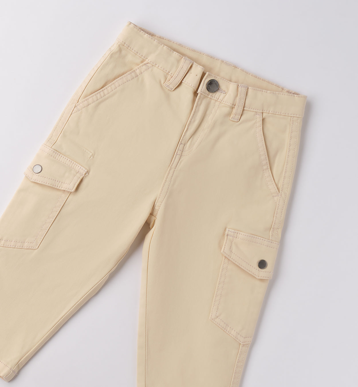 0F164 PANTALONE TESSUTO NAVETTA LUNGO BAMBINO SARABANDA