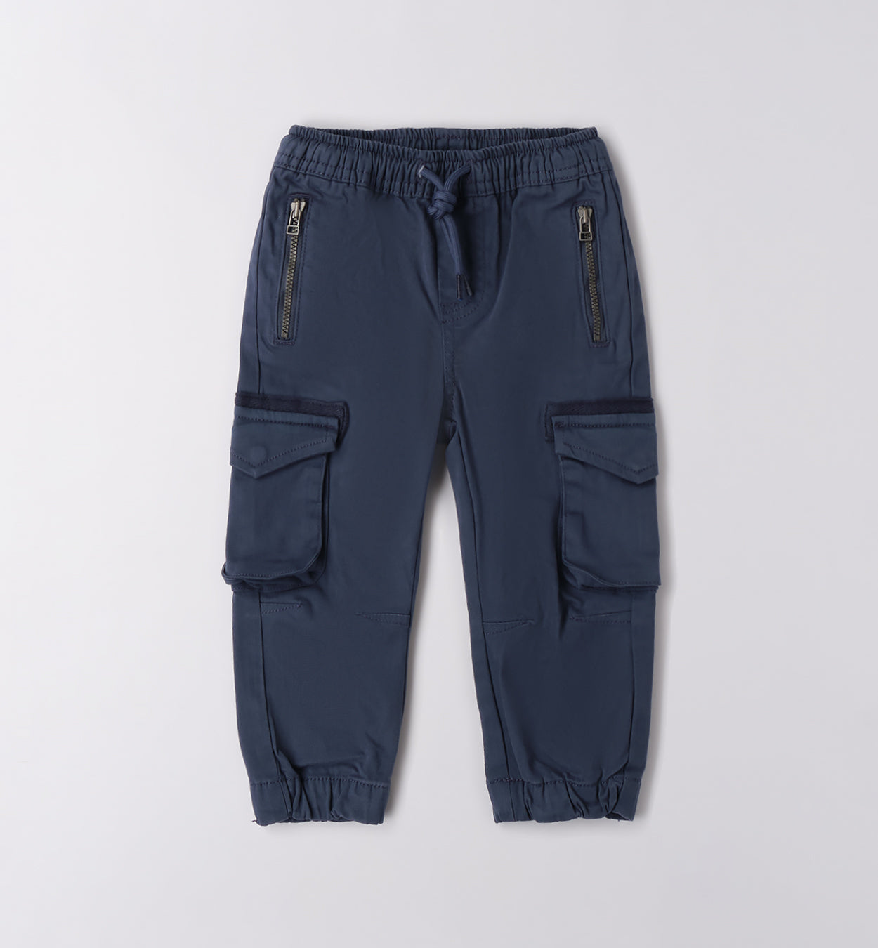 0F168 PANTALONE TESSUTO NAVETTA LUNGO BAMBINO SARABANDA
