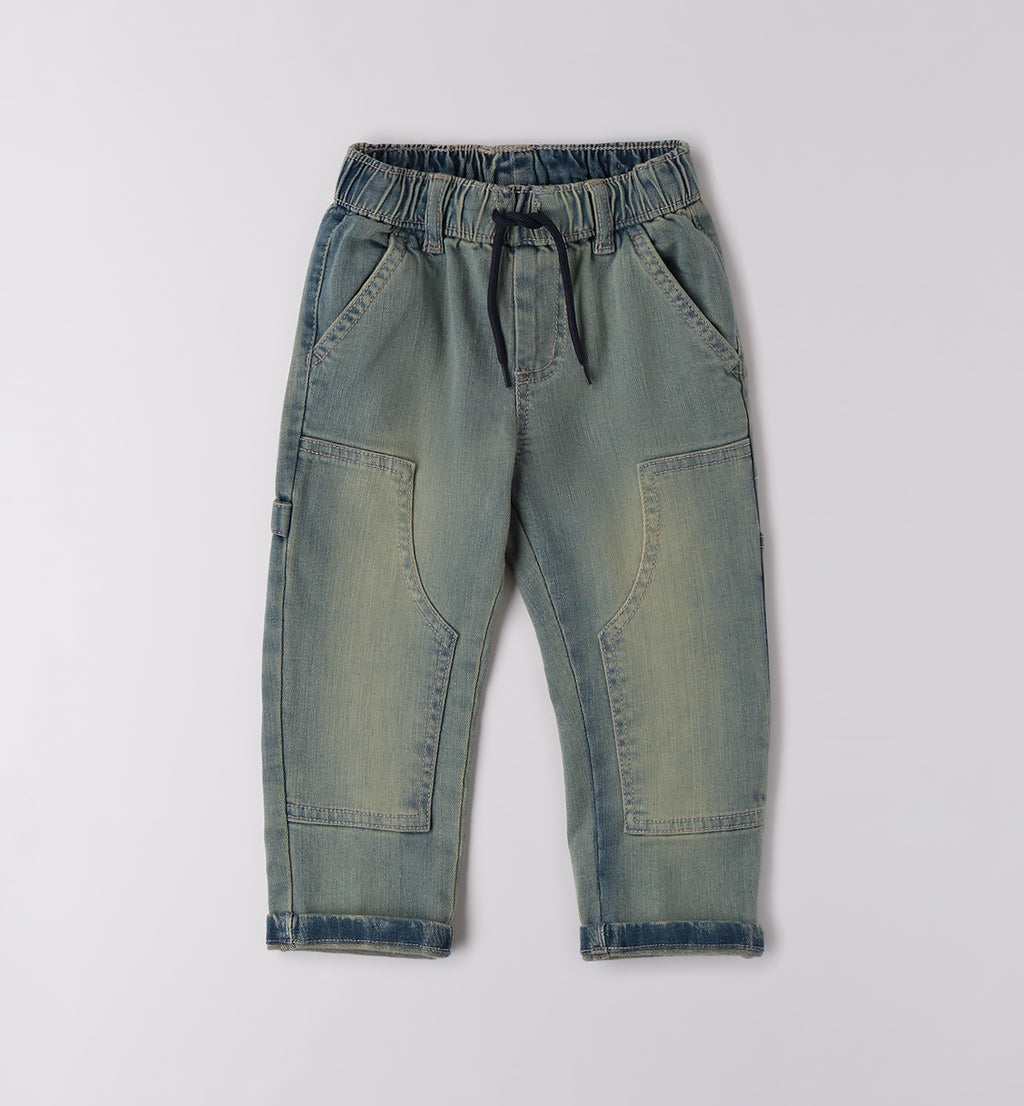 0F170 PANTALONE DENIM LUNGO BAMBINO SARABANDA