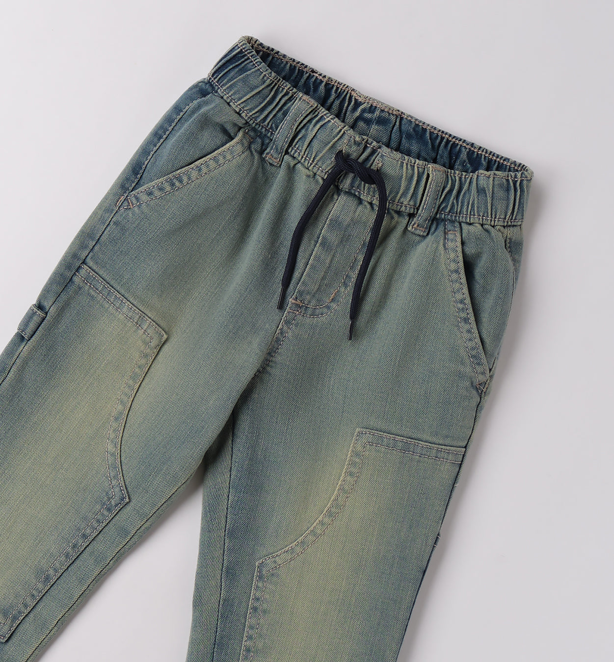 0F170 PANTALONE DENIM LUNGO BAMBINO SARABANDA